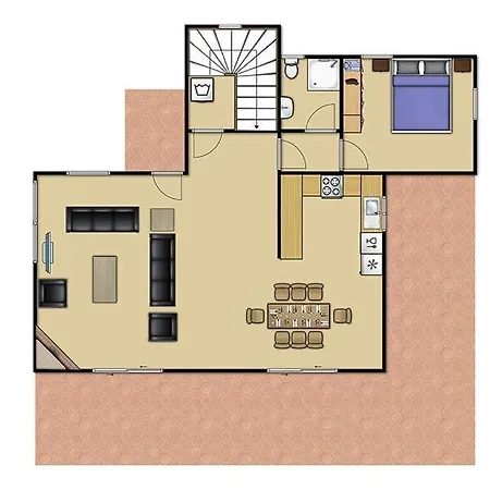 In Sleeps 8 With Pool Air Con And Wifi *